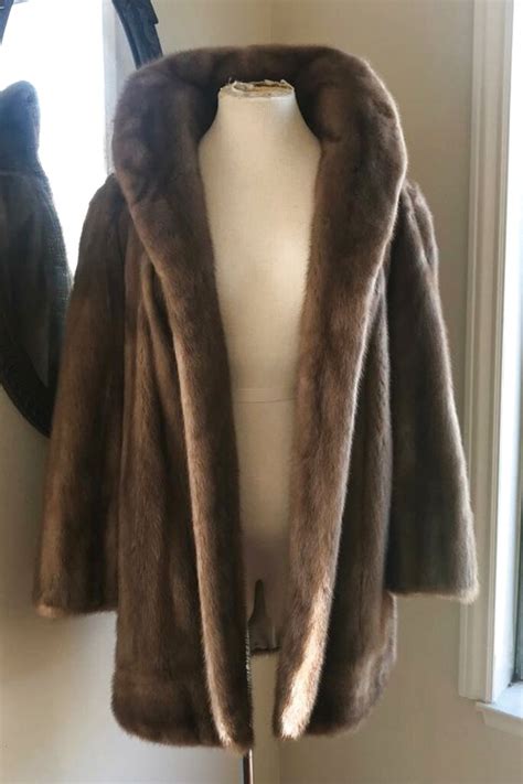 second hand mink coats for sale